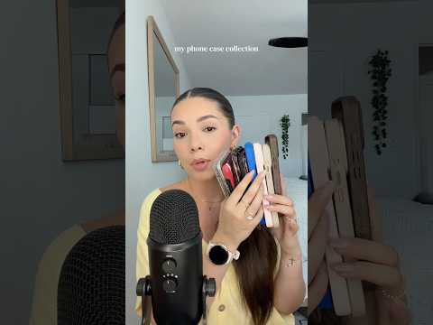 ASMR PHONE CASE COLLECTION📱 #asmr #collection #phonecase #whispering