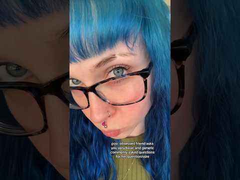 ASMR obsessed friend asks basic questions🤨full on✅⏰#asmrsoftspoken #asmrroleplay #asmr #shorts
