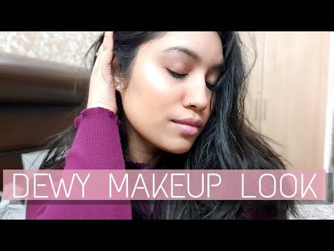 Natural Dewy Makeup Look Tutorial | Glowing Makeup Look | V STYLE