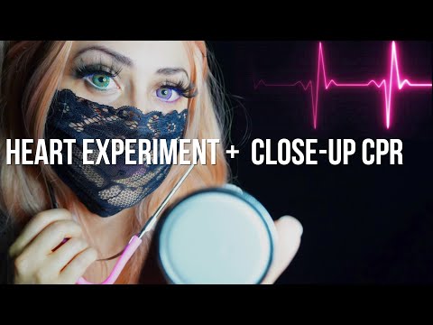 Up Close Personal Attention Medical Role Play Experimenting On Your Heart & CPR (No Talking)