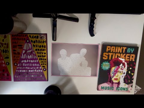 Paint by Picture Book- The Beetles- ASMR
