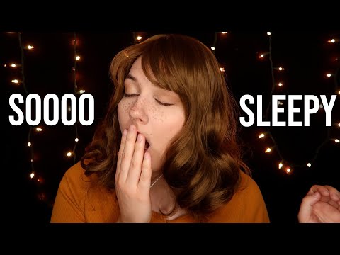 ASMR 1 HOUR Sleep Inducing Breathing, Repeating "Sleep", Gentle Whispering, A Few Yawns