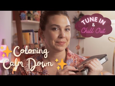 Unwind Instantly ✨ Cozy Coloring ASMR with Soft Spoken Comfort 🥰