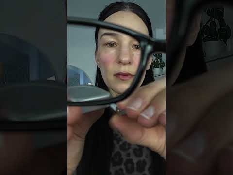 glasses fitting asmr