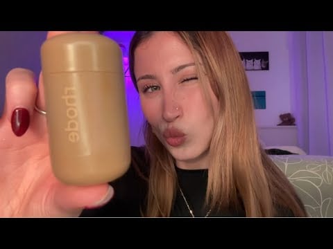 ASMR doing your makeup | personal attention triggers 
