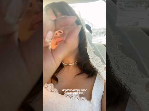 ASMR in Wedding Car #asmrvideo