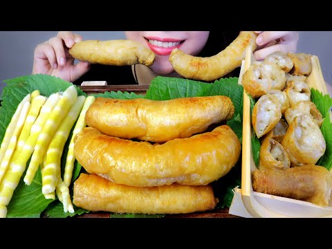 ASMR DEACHANG- BEEF LARGE INTESTINE EATING SOUNDS LINH ASMR