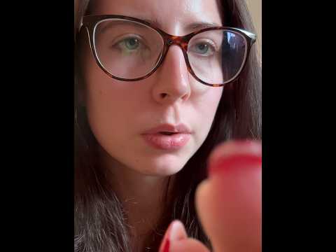 ASMR tracking your face (intense tingles) #asmr #mouthsounds