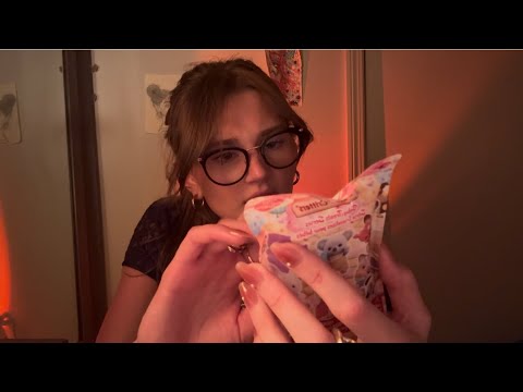ASMR opening super fun and unique books bags