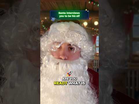 ASMR Santa interviews you to be his elf (it gets crazy) #asmr #interview #roleplay