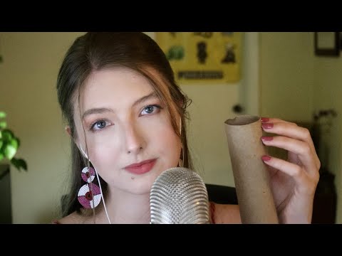 ASMR Cardboard Tube Tapping & Whispered Rambles