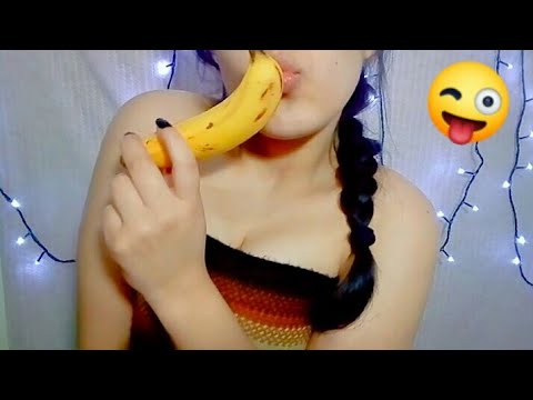 ASMR EATING | Comiendo Plátano🍌😜 (recopilación)