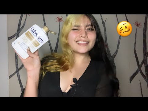 sonidos con cremita- María ASMR