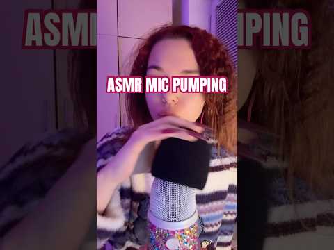 Asmr mic pumping and mouth sounds #tingles #relax #asmrtriggers #asmrmouthsounds #asmrvideos