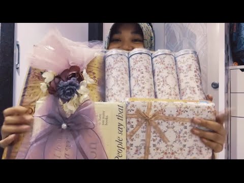 [ASMR] unboxing/unwrapping boxes