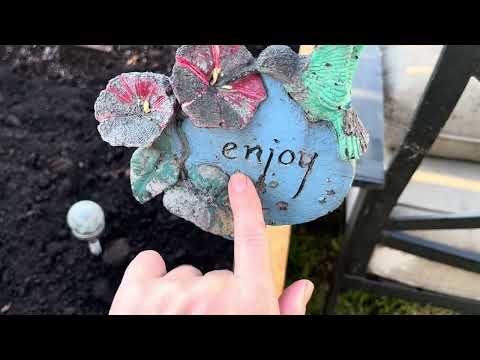 Garden Tour ASMR Tappings and Tingles 