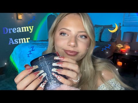 Dreamy Asmr to Help You Fall Asleep & Relax 💤🌙 Trigger Assortment 💙💚 (crickets)