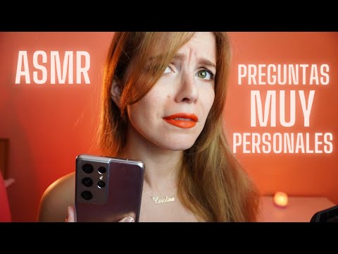 ASMR preguntas MUY personales de OREJA a OREJA