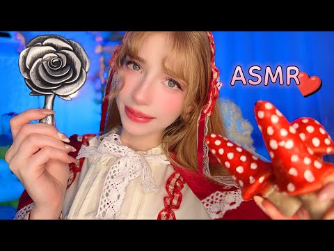 АСМР *Уход за личком* Красная Шапочка🥰Забота🍄💗 