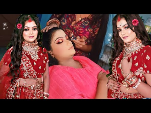 ASMR Popular Makeup Artist | Doing My Indian Reception Makeup | I Am Shocked 😱💄✨