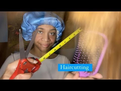 ASMR - Haircut Roleplay (Gabriela)