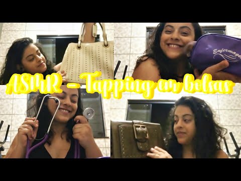 ASMR - Tapping em bolsas