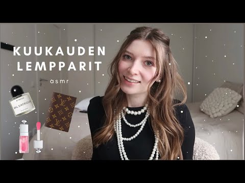 ASMR suomi | Kuukauden lempparit ✨ suosikkien esittely (meikit, kirjat, vaatteet)
