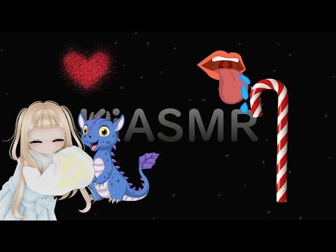 Roblox ASMR - Eating a Candy Cane (Slurping, Wet Mouth Sounds)