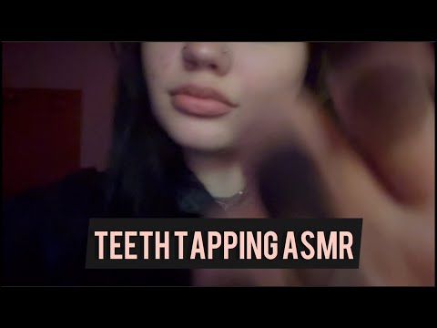 ASMR teeth tapping {200 sub special!} + camera tapping