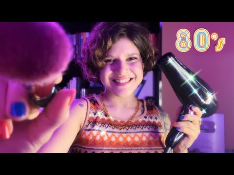 ASMR ~ Salão de beleza anos 80 🕺🪩