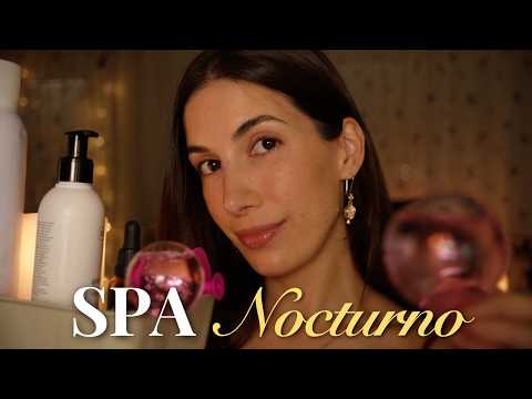 ASMR Spa Nocturno 🌙 Atención Personal para Dormir Profundo y Relajarte