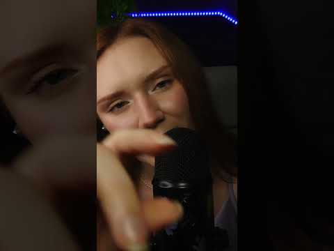 ASMR Clicky Inaudible whisper 😍 Hand movements 😴