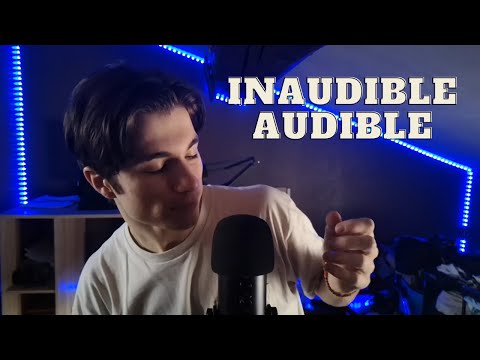 🎧ASMR Inaudible Audible🎧