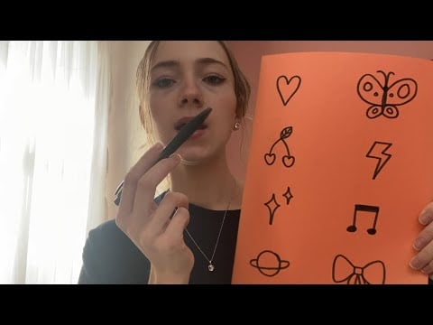 asmr giving you a tattoo