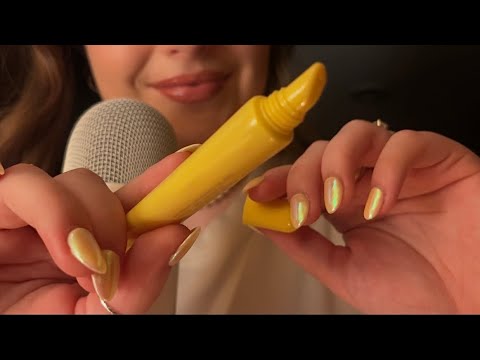 ASMR | doing your lemon drop makeup🍋(clicky whispers, personal attention)