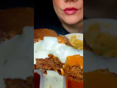 CHICK-FIL-A CRUNCHY CHICKEN #asmr #chicken #shorts