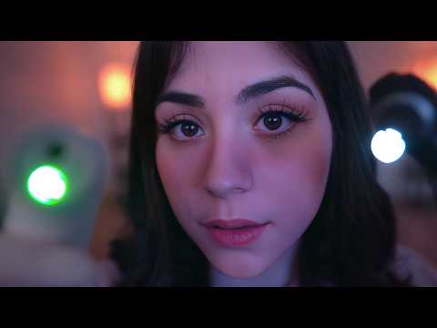 ASMR Ear Exam, No Talking | Glove Sounds, Beeps, Otoscope