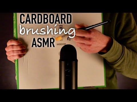 ASMR Cardboard Brushing (No Talking)