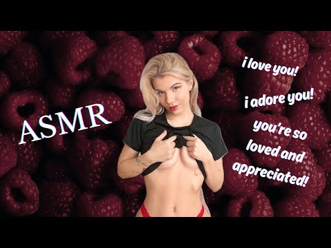 ASMR | your loving girlfriend is comforting you | kisses, licks 💋❤️