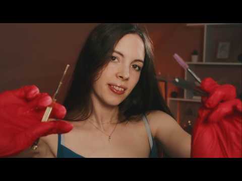 ASMR Relaxing Dutch Dr Experiments On Your Ears + Ear Massage