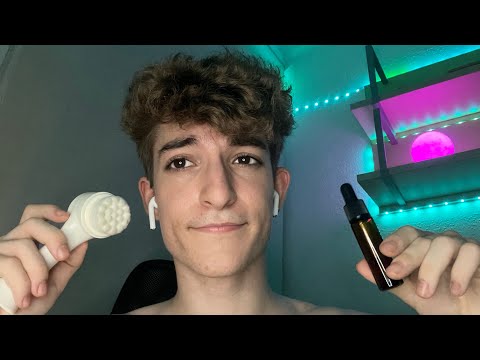 ASMR Cuidado personal 🧖‍♂️💆🏻‍♀️| Te peino, masajeo y mucho más (en español)