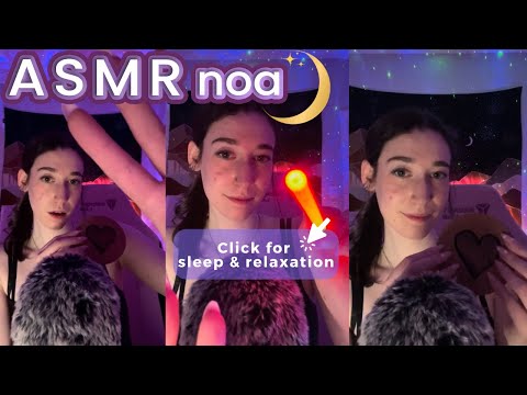 Affirmations, Whispering, Tapping | #asmr to help you sleep and relax 💕| 4 hours | live #130