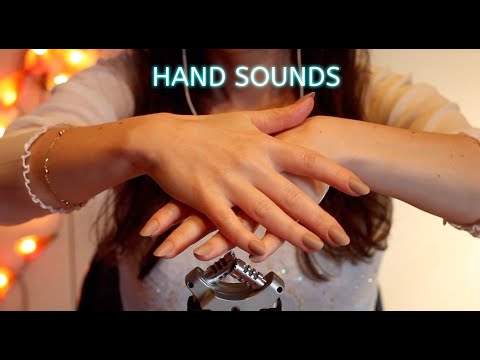 [ASMR] Relaxing Hand Sounds With Finger Fluttering💫 (No Talking)