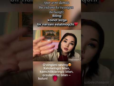 Sizga kerak video/ Asmr/ meditatsiya