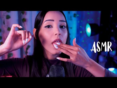 ASMR - GLOOS & SPIT PAINTING | Pintando seu rostinho delicadamente (Foco total em você)