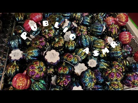 Public ASMR In Target and Hobby Lobby | Tapping & Scratching On Things In Public