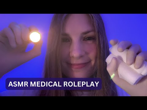 ASMR Treating Your Head Injury (Roleplay, Personal Attention)