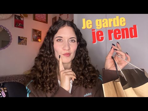 ASMR Try-On Haul Black Friday 350€🛍️ (Adidas, Carharrt, Desigual) - Aidez-moi à choisir ma tenue ! 👀