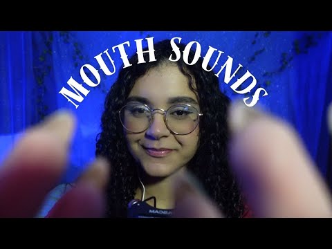 ASMR MOUTH SOUNDS INTENSO no TASCAM l SONS DE BOCA l Tuc tuc, ticoli, sons molhados e secos