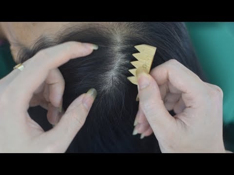 ASMR Aggressive Scalp Scratch, No Talking Hair Play, Hair Parting, Hair Rubbing For Relaxation